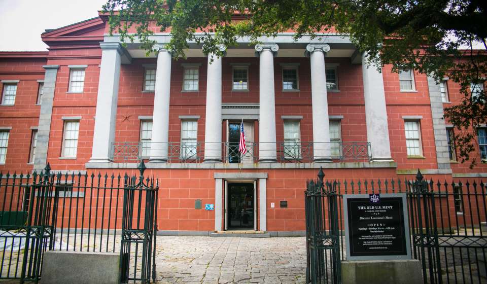New Orleans Jazz Museum at the Old U.S. Mint