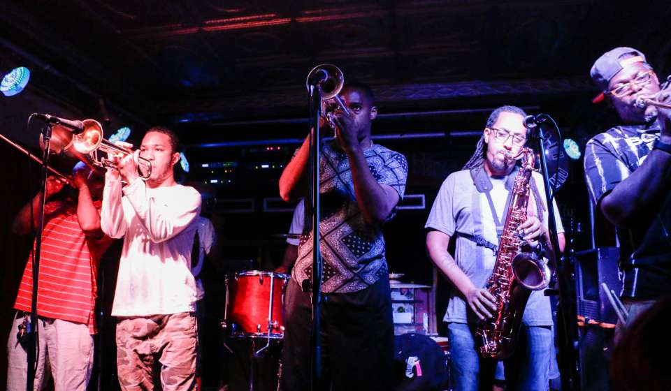 Rebirth Brass Band at the Maple Leaf Bar