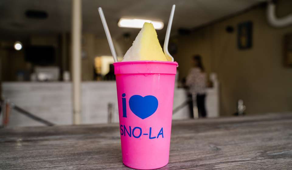 Pineapple and Coconut Cream Snoball - SNO-LA
