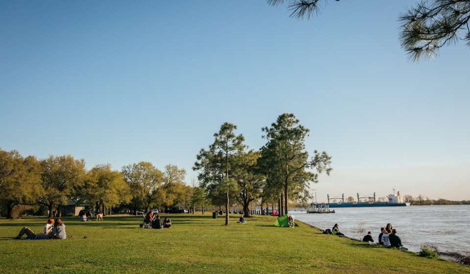 Picnicing at The Fly