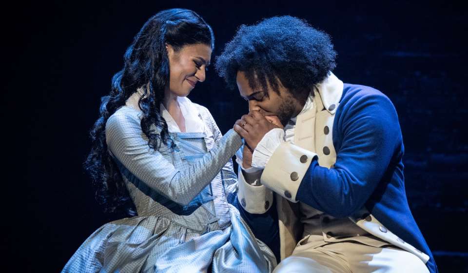 Lauren Mariasoosay and Tyler Fauntleroy - HAMILTON National Tour