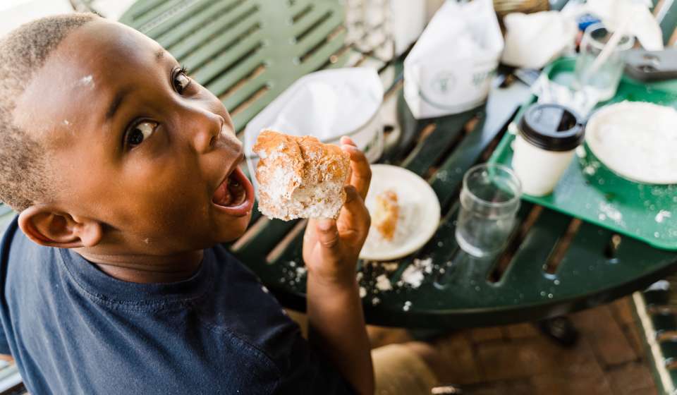 Café du Monde in New Orleans City Park