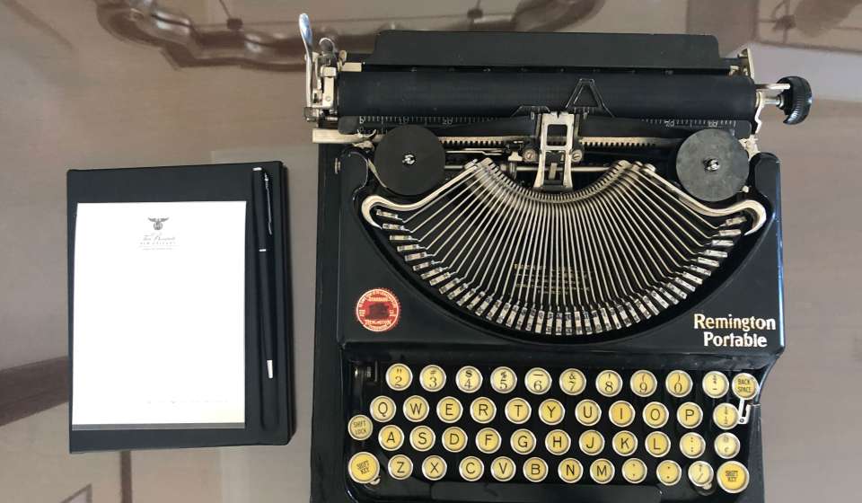 Cubs’ Typewriter at Josephine Estelle