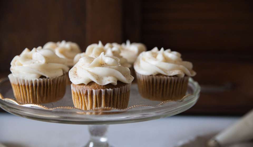 Sweet Potato Cupcakes from The Cupcake Collection