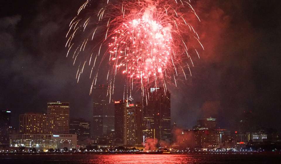 Fireworks on the Riverfront