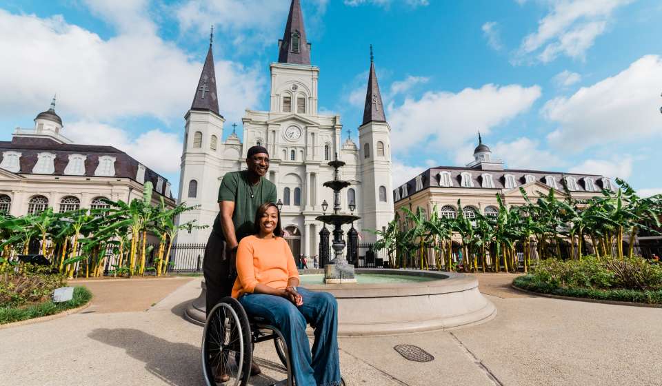 St. Louis Cathedral and Jackson Square