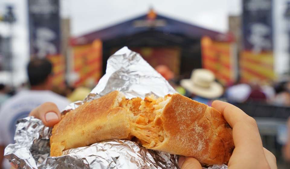 Jazz Fest Crawfish Bread