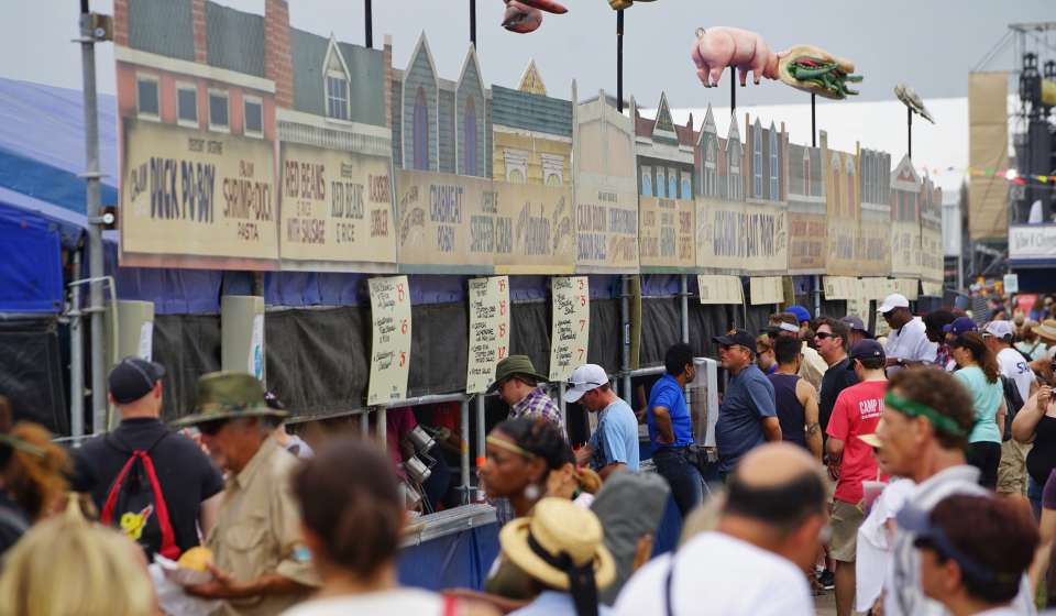 Jazz Fest Food Vendors