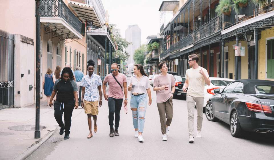 Exploring the French Quarter