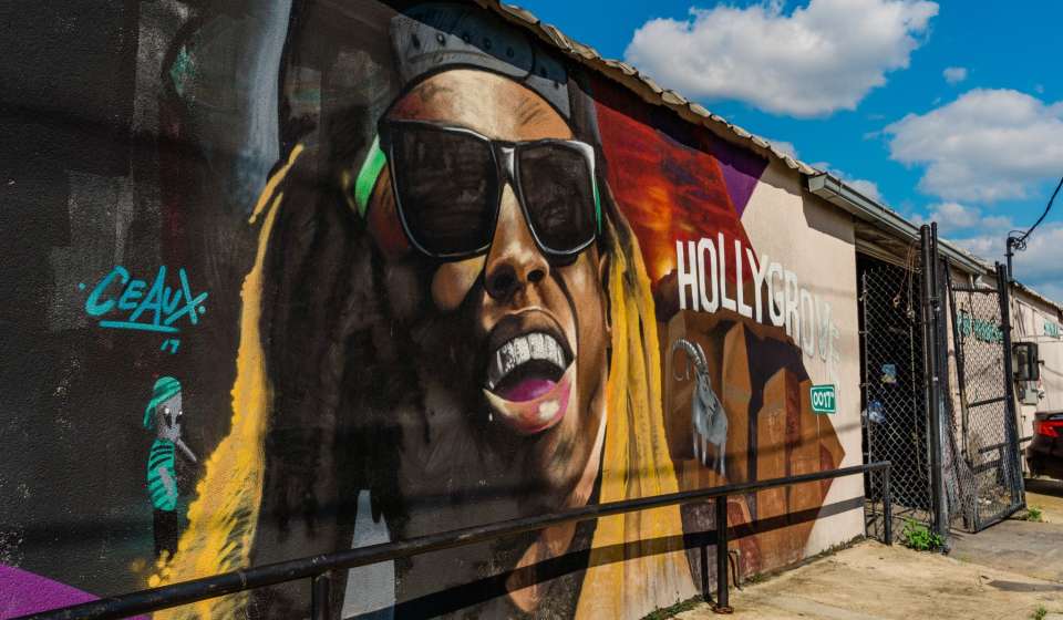 Lil' Wayne Mural by Ceaux
