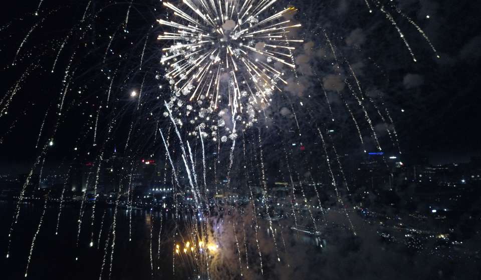 New Year's Eve Fireworks in New Orleans