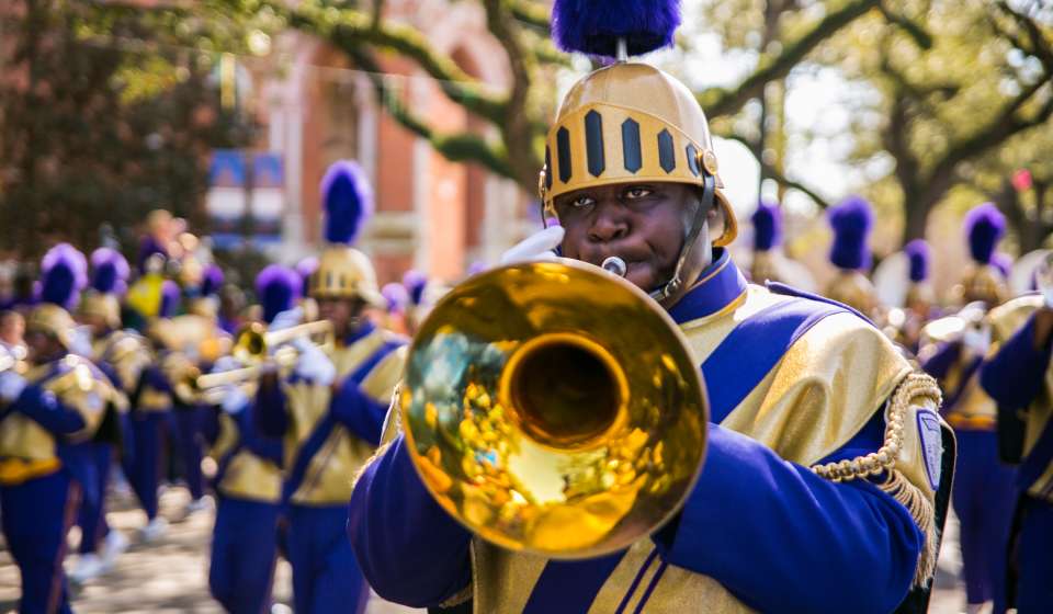 St. Augustine High School “Marching 100” - Mardi Gras