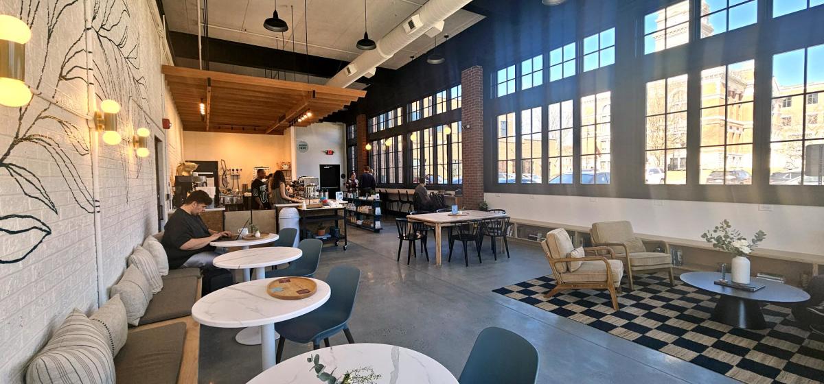Cozy interior of Asulon Collective