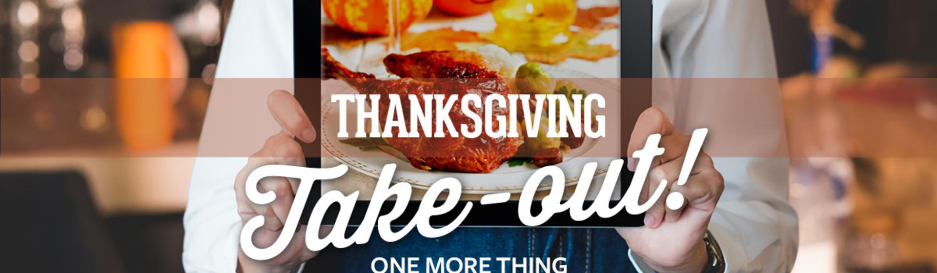 Take Out Options For Thanksgiving In Oshkosh