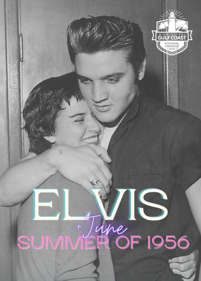 Elvis & June Summer of 1956 publication cover photo.