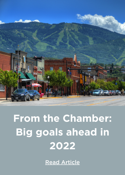 From the Chamber: Big goals ahead in 2022
