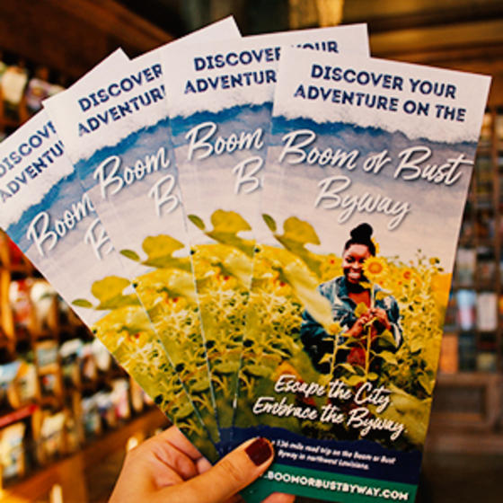 Boom or Bust Byways brochures