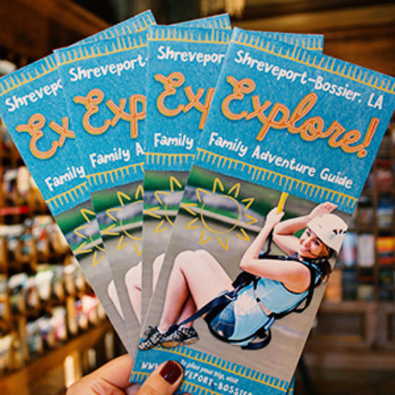 Shreveport-Bossier's Family Adventure Guide brochures