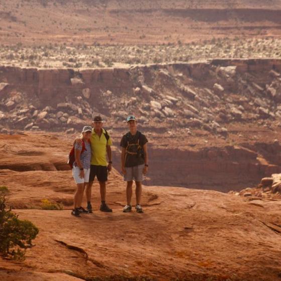 Clients Heureux Utah / Happy Clients Exploring - Utah