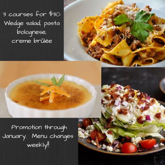 3 courses for $30 promo