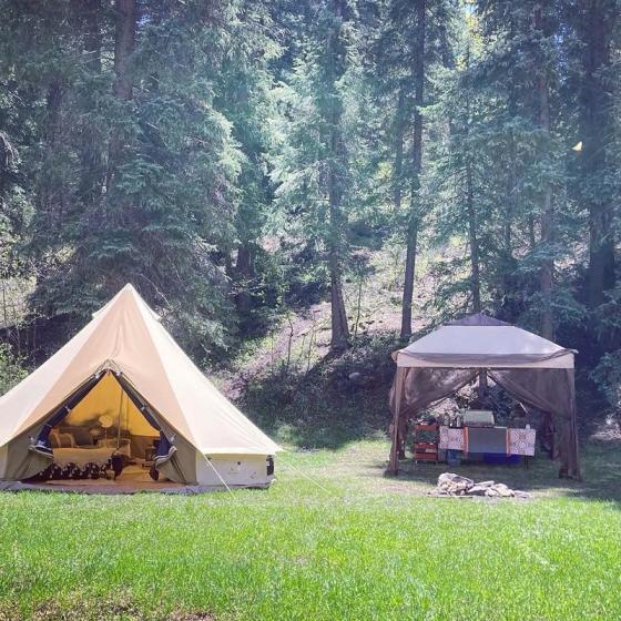 Glamping with Discover Durango