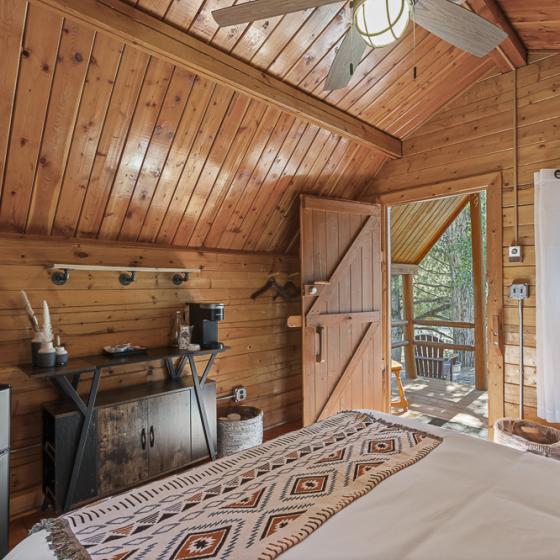 One Room Glamping Cabin