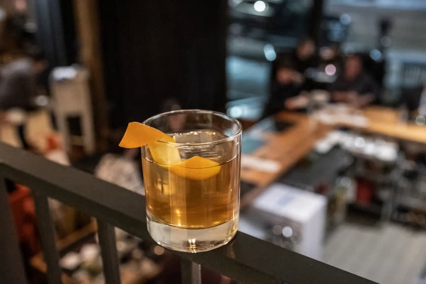 Old Fashioned at Bleu Duck