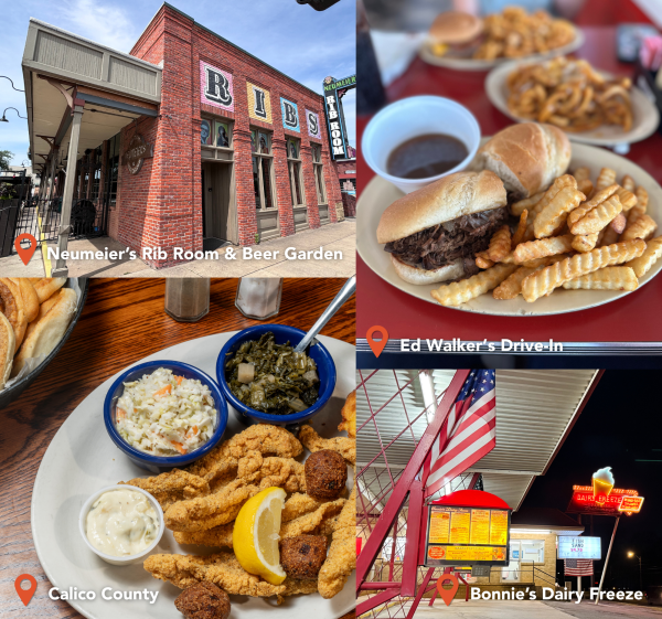 Fort Smith offers visitors plenty of local flavor with restaurants like Rib Room, Calico County, and more.