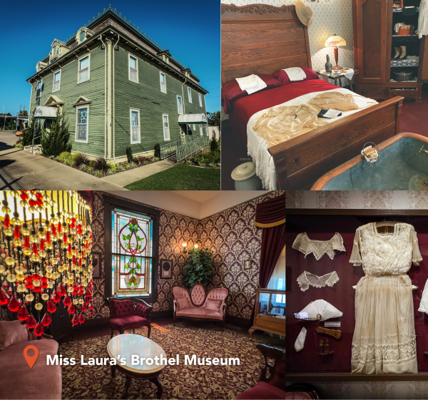 Miss Laura's Brothel Museum is a Fort Smith treasure, highlighting the role of women in Fort Smith's history.