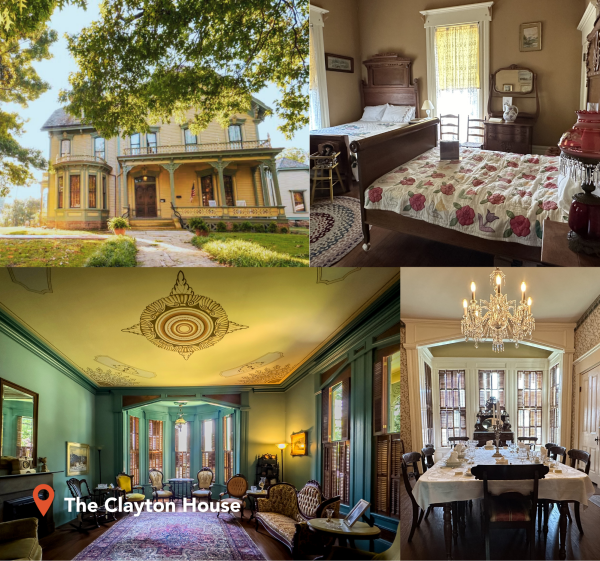 The Clayton House in Fort Smith, Arkansas offers up a living history of U.S. District Attorney Clayton's life and a peek into some of Fort Smith's past.