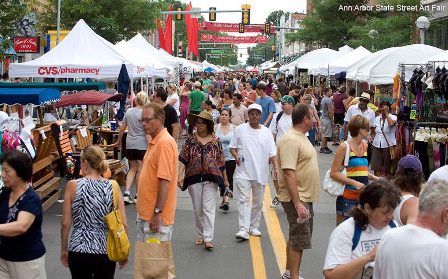 Ann Arbor State Street Art fair