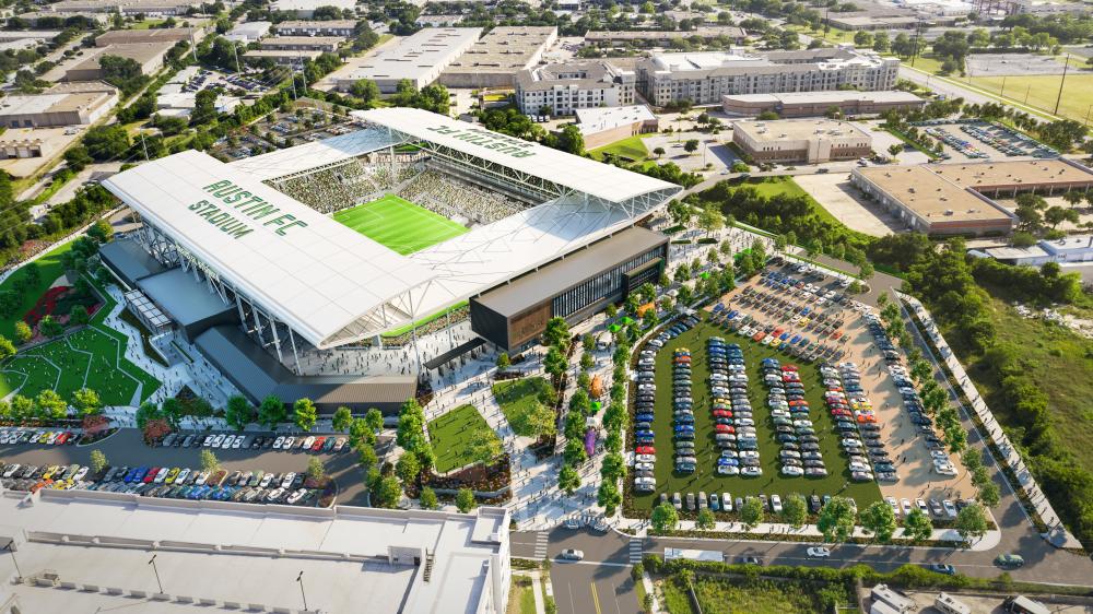 Austin FC Stadium Rendering