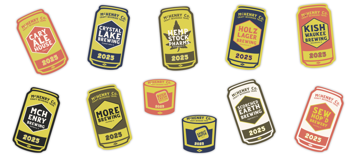 Bev Trail Stickers