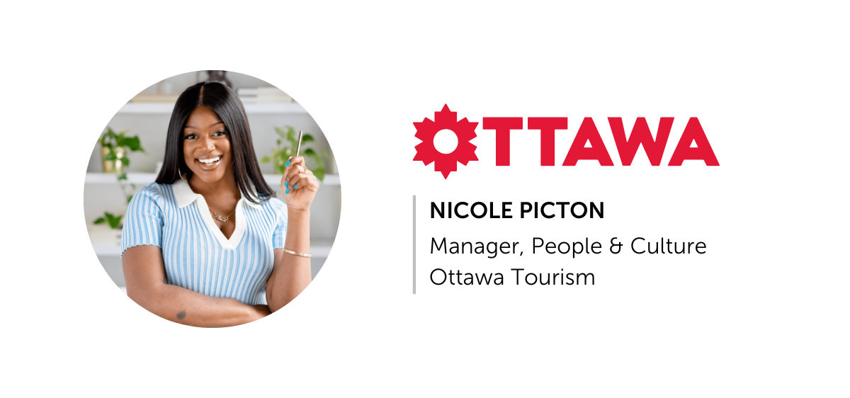 Nicole Picton, Manager of People & Culture at Ottawa Tourism