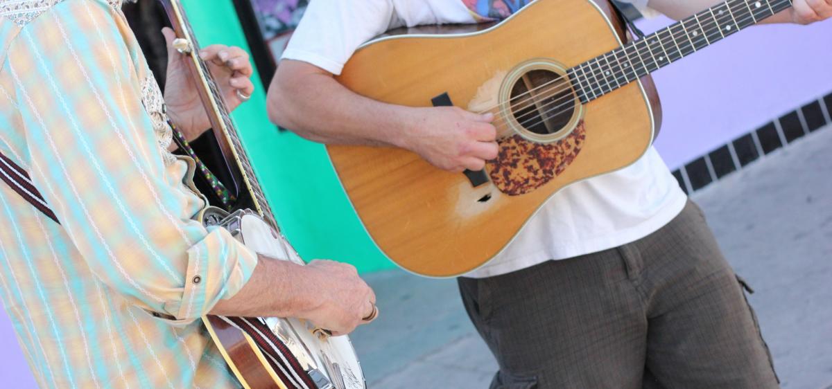 Guitartist Musicians at Historic Fourth Avenue Street Fair