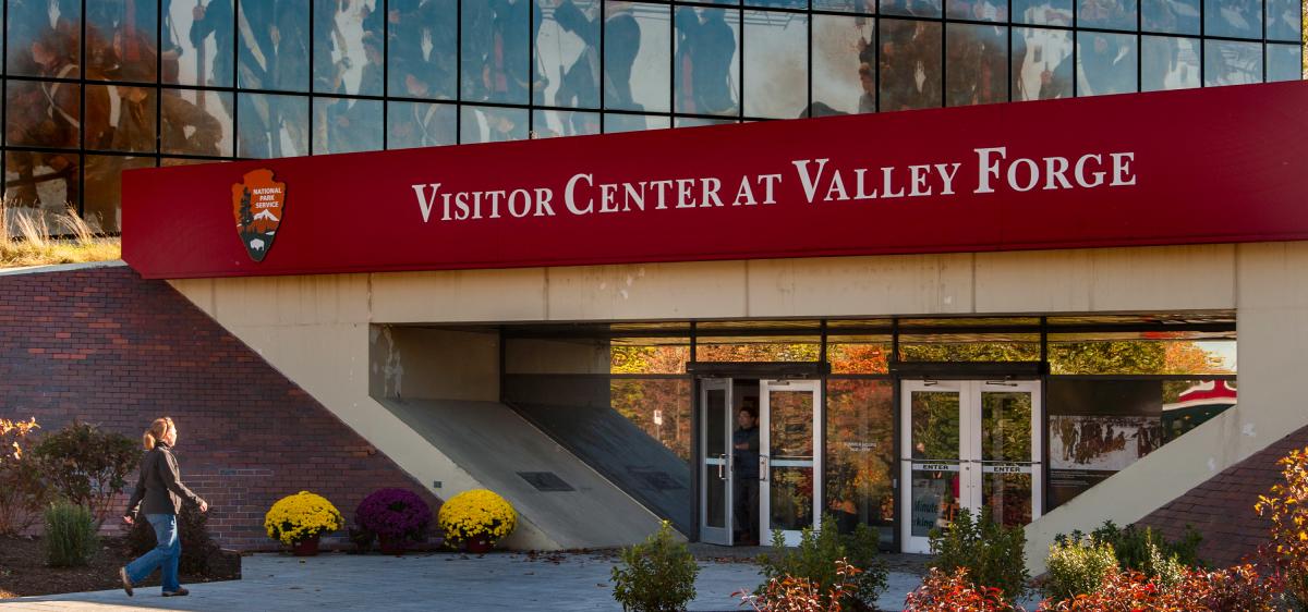 Valley Forge Park Visitor Center Header