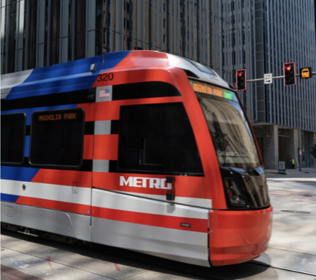 METRORail in Houston