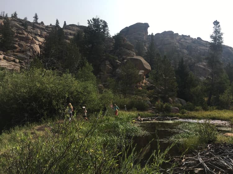 hiking in Vedauwoo