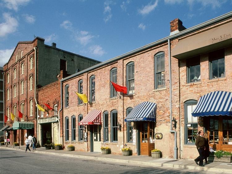 Cotton Exchange in historic downtown Wilmington