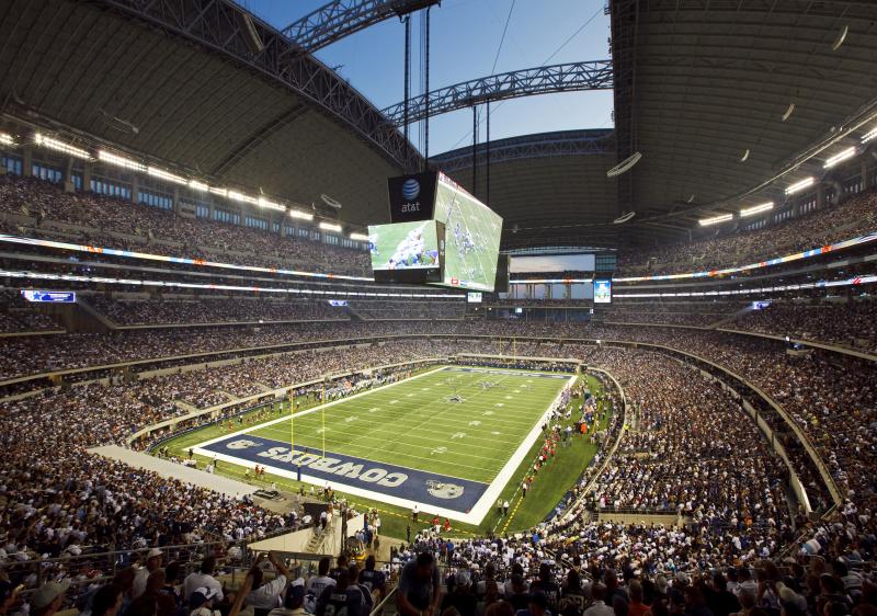 AT&T Stadium inside