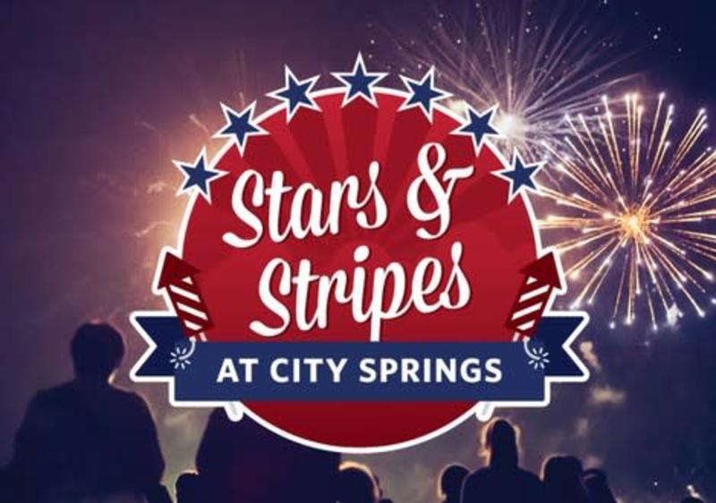 Stars and Stripes Sandy Springs Flyer for Fireworks