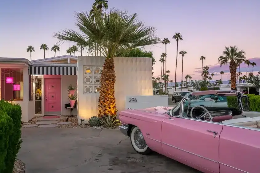 pink cadillac