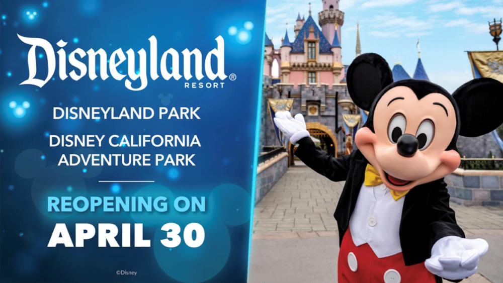 Reopening Disneyland Resort Theme Parks, Photo Courtesy of the Disneyland Resort