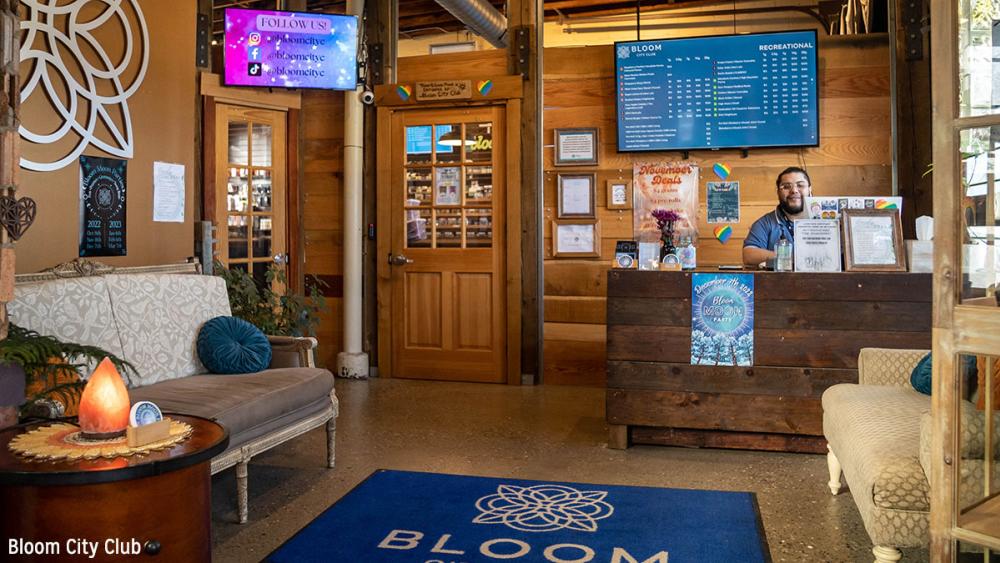 Inside Ann Arbor Bloom City Club