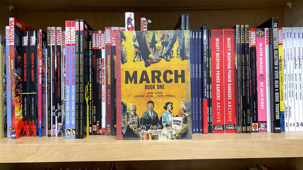 comic book march from elite comics overland park