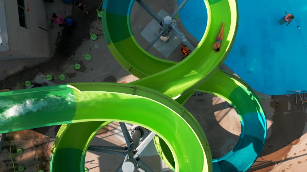 Lake Lisgar Waterpark slide
