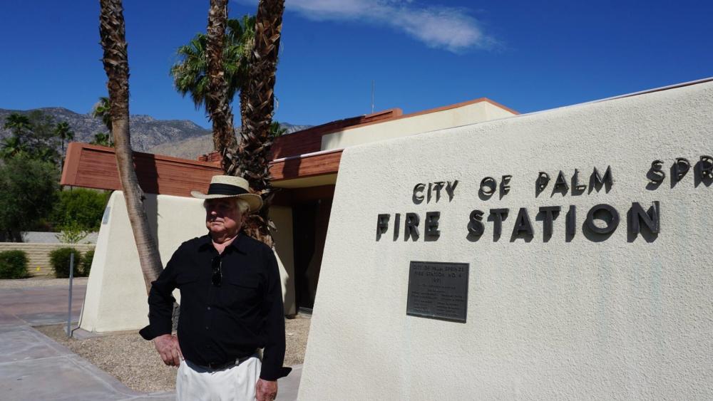 Fire Station #4 by architect Hugh Kaptur in palm springs