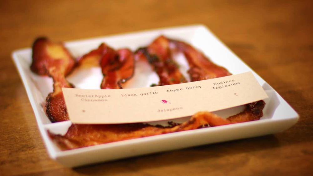 cheeky's bacon flight