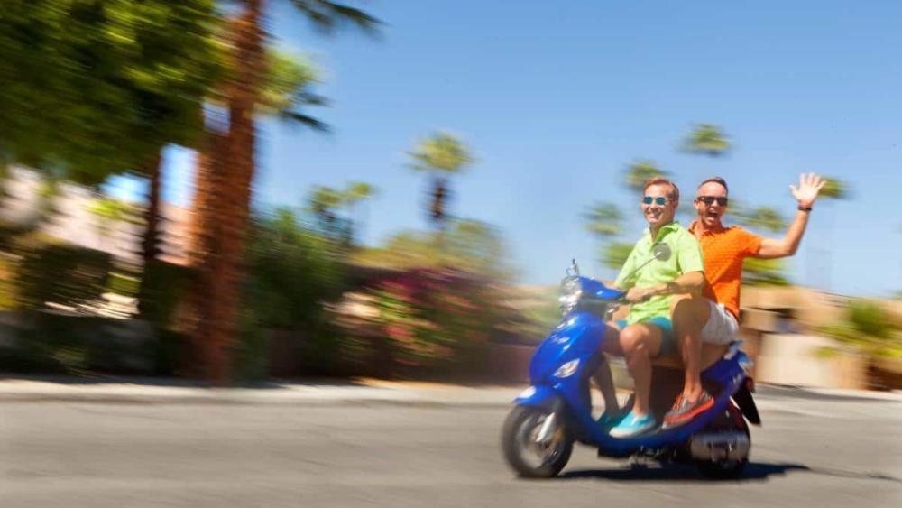 gay couple Palm Springs