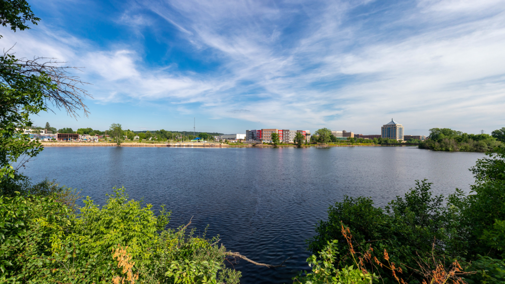 Downtown Riverlife, Wausau, Wis River